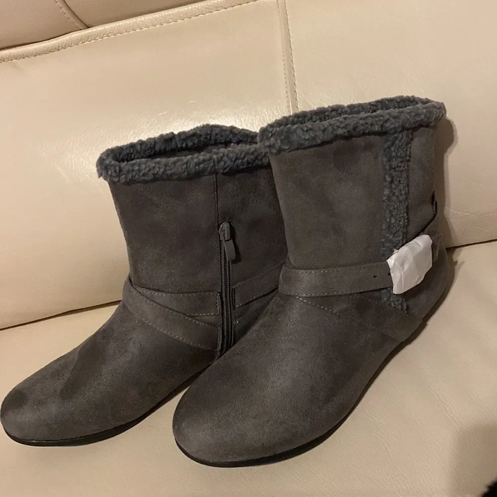 𝅺shoe dazzle Grey Davette Bootie - Picture 7 of 7